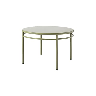 Table ronde T37 métal vert / Ø 120 x H 75.5 cm - Tolix