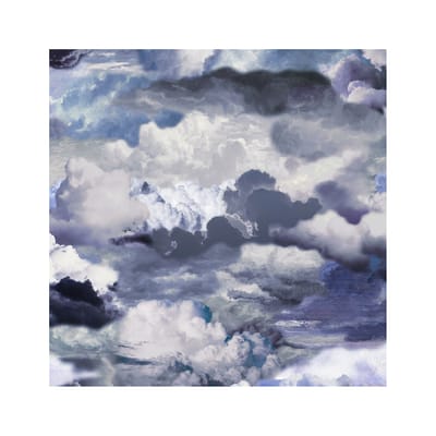 Tapis Walking on Clouds Dusk bleu / 350 x 350 cm - Moooi Carpets