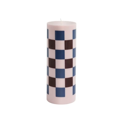 Hay - Block Candle Column - Multicoloured - Stearin Size 9