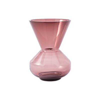 Vase Thick neck verre violet / Ø 27,5 x H 40 cm - Pols Potten