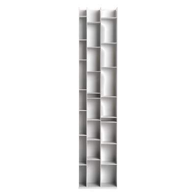 Bibliothèque Random 3C bois blanc / L 46 x H 217 cm - MDF Italia