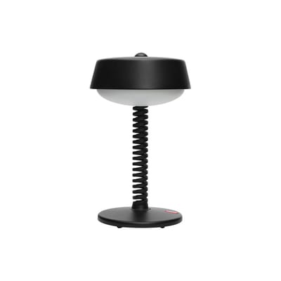 Lampe extérieur sans fil rechargeable Bellboy métal noir / Ø 18 x H 30 cm - Fatboy