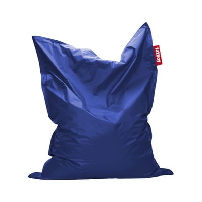 Pouf The Original tissu bleu / Nylon - 140 x 180 cm - Fatboy