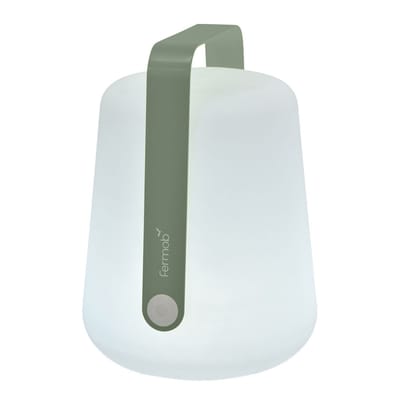 Lampe extérieur sans fil rechargeable Balad Large LED plastique vert / H 38 cm - USB - Fermob