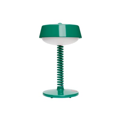 Lampe extérieur sans fil rechargeable Bellboy métal vert / Ø 18 x H 30 cm - Fatboy
