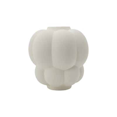 Vase Uva céramique blanc / Ø 26 x H 28 cm - AYTM