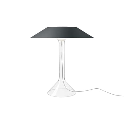 Lampe de table Chapeaux LED métal gris / Ø 44 x H 47 cm - Foscarini