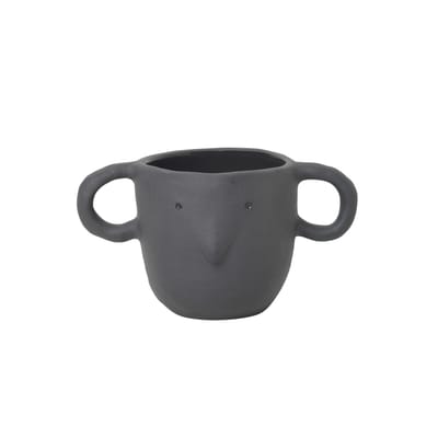 Ferm Living Grey - Flowerpot Mus - - Sandstone - Designer Trine Andersen Extra Large