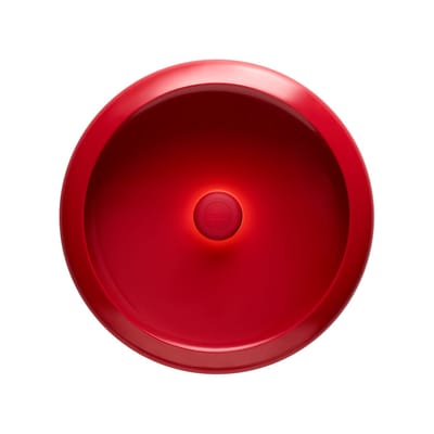 Lampe extérieur sans fil rechargeable Oloha Large métal rouge / Applique d'extérieur - Ø 37,5 cm - F