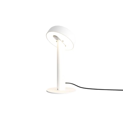Lampe de table NOD LED métal blanc / H 25 cm - TIPTOE