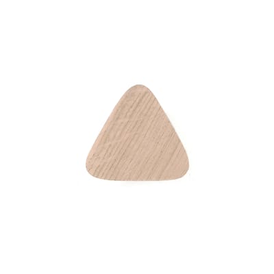 Patère Leonie Medium bois naturel / L 10 cm - Chêne - Hartô