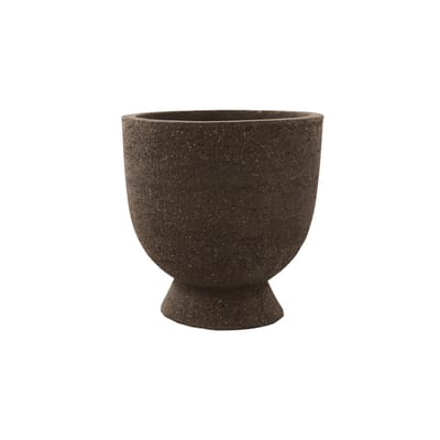 Vase Terra céramique marron / Ø 20 x H 20 cm - Argile - AYTM