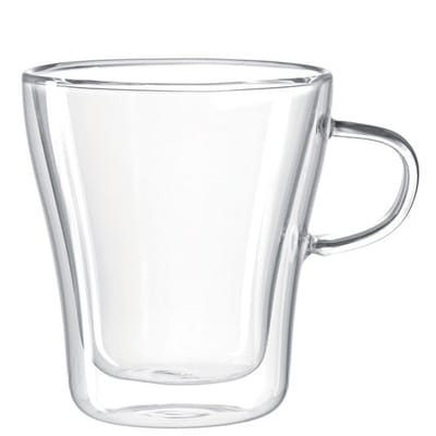 leonardo - mug duo en verre couleur transparent 30 x 40 10 cm made in design