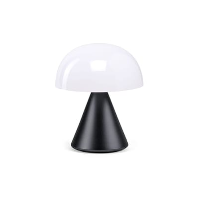 Lampe sans fil rechargeable Mina Mini LED métal plastique gris / H 8,3 cm / INDOOR - Lexon