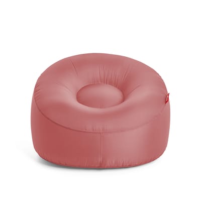 fatboy - fauteuil gonflable lamzac en tissu, tissu d'extérieur nylon couleur rose 103 x 24.66 62 cm made in design