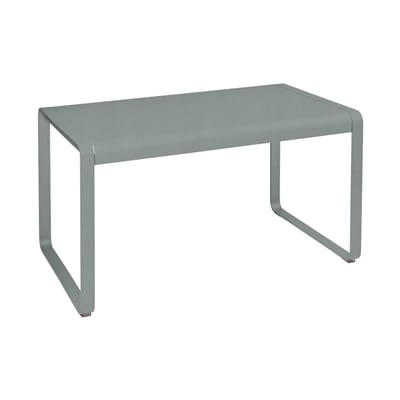 Table rectangulaire Bellevie métal gris / 140 x 80 cm - 4 personnes - Fermob
