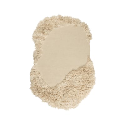Tapis Norte tissu beige / 150 x 200 cm - Tufté main - Ferm Living