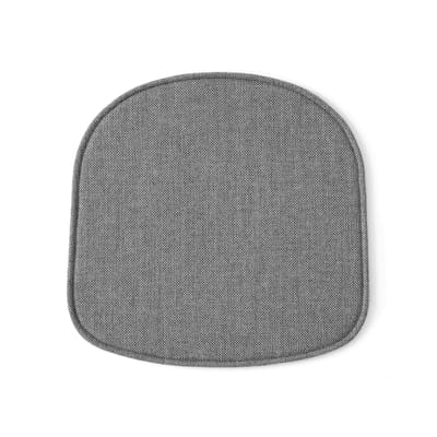 Accessoire tissu gris / Coussin assise pour chaise Rely HW6 - &tradition