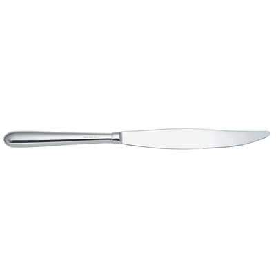 alessi - couteau de table caccia en métal, acier couleur métal 23.7 x 40 20 cm designer luigi dominioni made in design