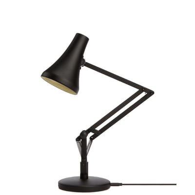 Lampe de table 90 Mini Mini LED métal noir / Branchement secteur ou USB - Anglepoise