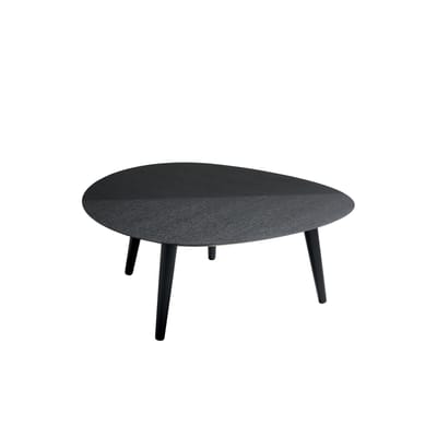 Table basse Tweed Mini Medium bois noir / 96 x 99 cm - Zanotta