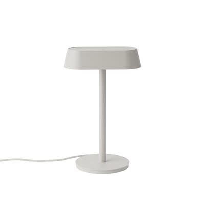 Lampe de table Linear LED métal gris / Port USB-C - Muuto