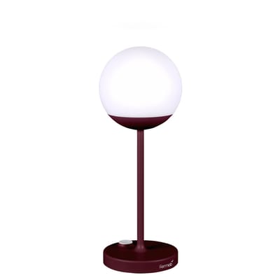 Lampe extérieur sans fil rechargeable Mooon! LED métal plastique violet / H 41 cm - USB - Fermob