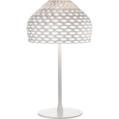 Lampe de table Tatou plastique blanc / H 50 cm - Flos