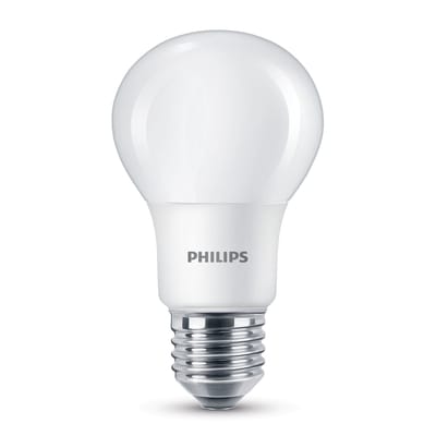 Ampoule LED E27 Standard Dépolie verre blanc / 7,5W (60W) - 806 lumen - Philips