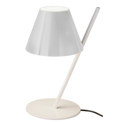 Lampe de table La Petite métal plastique blanc / H 37 cm - Artemide