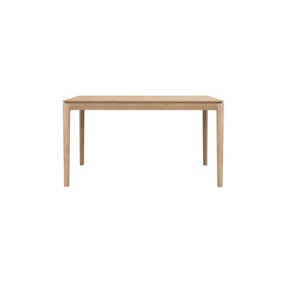 Table rectangulaire Bok bois naturel / 140 x 80 cm - 6 personnes - Ethnicraft
