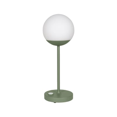 Lampe extérieur sans fil rechargeable Mooon! MAX LED métal verre vert / H 41 cm - Fermob