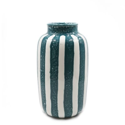 Vase Riviera Large céramique bleu / H 36 cm - Maison Sarah Lavoine