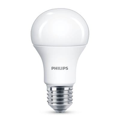 Ampoule LED E27 Standard Dépolie verre blanc / 5W (40W) - 470 lumen - Philips