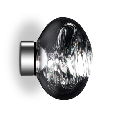 Applique Melt Mini LED (2015) / Plafonnier- Ø 30 cm/ Polycarbonate métallisé (change de couleur) - T