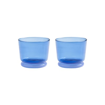 Klevering Blue & - Glass Dew - Borosilicated Glass Size 8