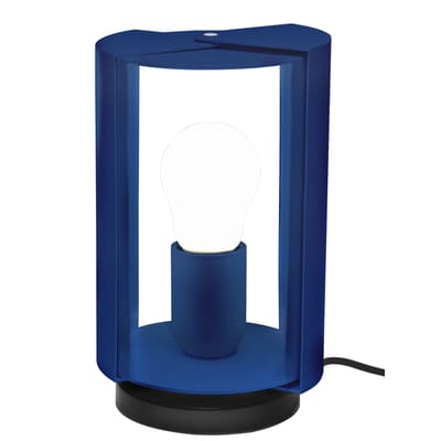 Lampe de table Pivotante métal bleu / Charlotte Perriand, 1962 - Nemo