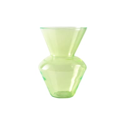 Vase Fat neck verre vert / Ø 25 x H 35 cm - Pols Potten