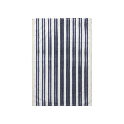 ferm living - torchon torchons en tissu, cotton couleur bleu 10.63 x cm designer trine andersen made in design