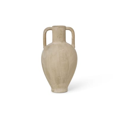 Vase Ary Large céramique beige / Ø 6.4 x H 11.5 cm - Ferm Living