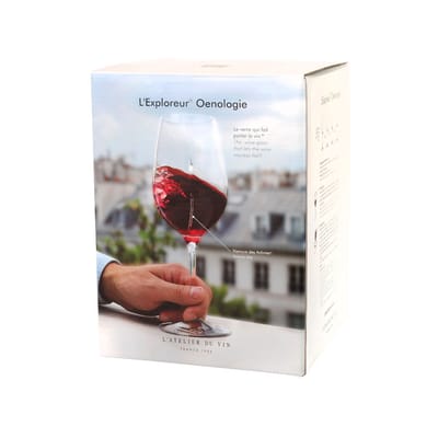 Verre à vin L'Exploreur Œnologie verre transparent / Set 4 verres à dégustation - L'Atelier du Vin
