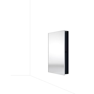 Armoire Backstage verre miroir / Miroir - 64 x H 96 cm - Horm