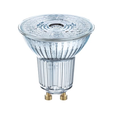 Ampoule LED GU10 Spot verre transparent / PAR16 36° - 3W=40W (2700K, blanc chaud) - Osram