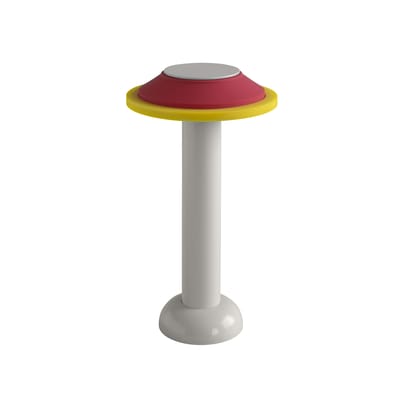 sowden - lampe sans fil rechargeable sowden en plastique, silicone souple couleur multicolore 18 x 30.5 cm designer george made in design