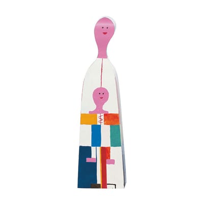 Vitra - Decoration Wooden Dolls Collection - Multicoloured - Fir-Tree - Designer Alexander Girard Small