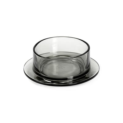 valerie objects - bol dishes to gris 22.89 x 8 cm designer glenn sestig verre