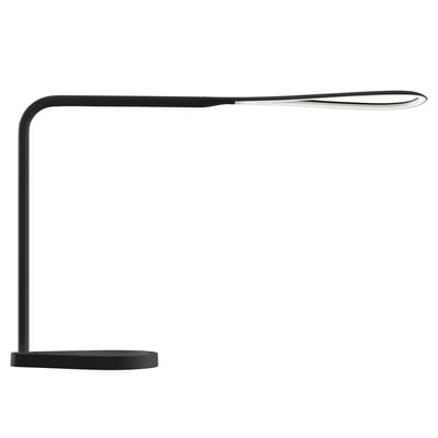 Lampe de table Kinx LED métal noir / Avec port USB - Fontana Arte