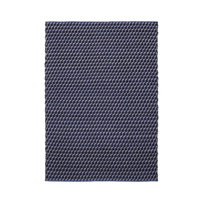Tapis Channel bleu / 140 x 200 cm - Tissé main - Hay