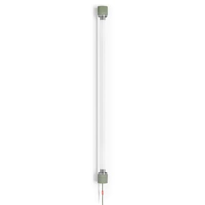 Suspension Tjoep Large plastique vert / Applique LED - L 150 cm - Orientable - Fatboy
