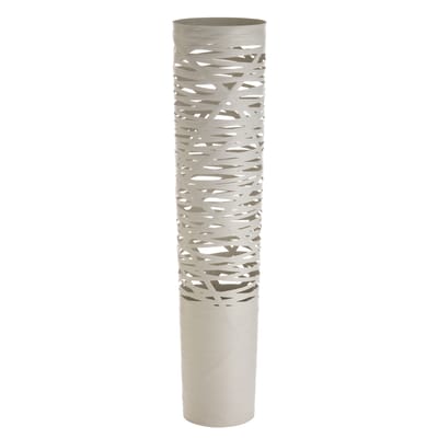 Lampadaire Tress plastique blanc / H 110 cm - Marc Sadler, 2009 - Foscarini